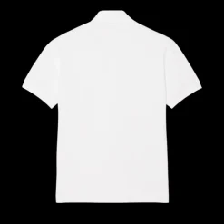 Fashion Show Polo coton blanc broderie crocodile photo Tennis