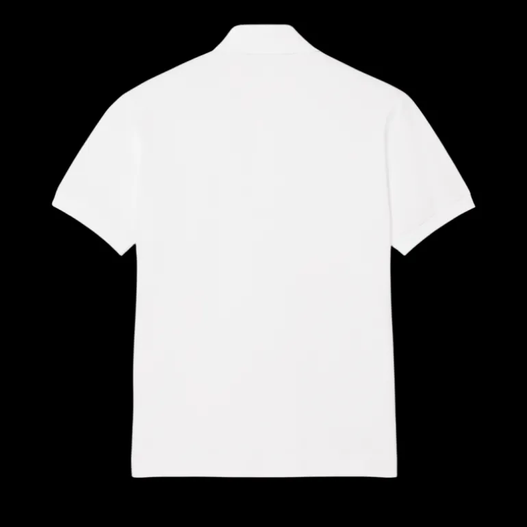 Fashion Show Polo coton blanc broderie crocodile photo Tennis