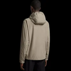 fuyue TAUPE LOGO POIT CUIR