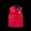 Gilet CANADA GOOSE Freestyle Crew doudoune sans manches Rouge