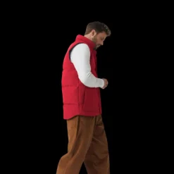Gilet CANADA GOOSE Freestyle Crew doudoune sans manches Rouge