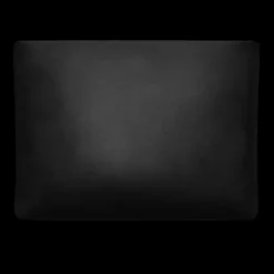 Grande pochette SAINT LAURENT cuir agneau noir effet coussin