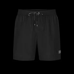 Maillot de bain DOLCE & GABBANA Noir mi-long plaque métal logo