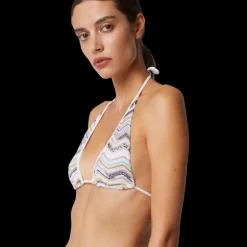 Maillot de bain MISSONI 2 pièces Bikini crochet zig zag lurex