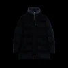 Manteau Parka HERNO à capuche cachemire noir