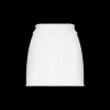 Mini jupe DOLCE GABBANA tweed coton raschel blanc