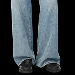 Mocassin LOEWE Blaze cuir veau pull-up noir