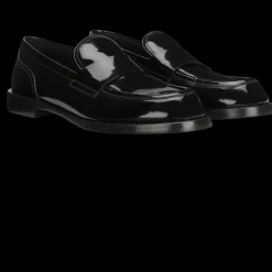 Mocassins DOLCE & GABBANA Sport Classic cuir veau poli noir
