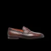 Mocassins SANTONI Cuir Marron