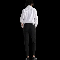 Pantalon BARBARA BUI Roxy cigarette toile laine noir