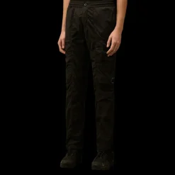 Pantalon cargo à lentille CP COMPANY nylon Chrome-R noir