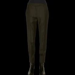 Pantalon Cigarette BARBARA NUI Roxy Laine Cachemire Noir