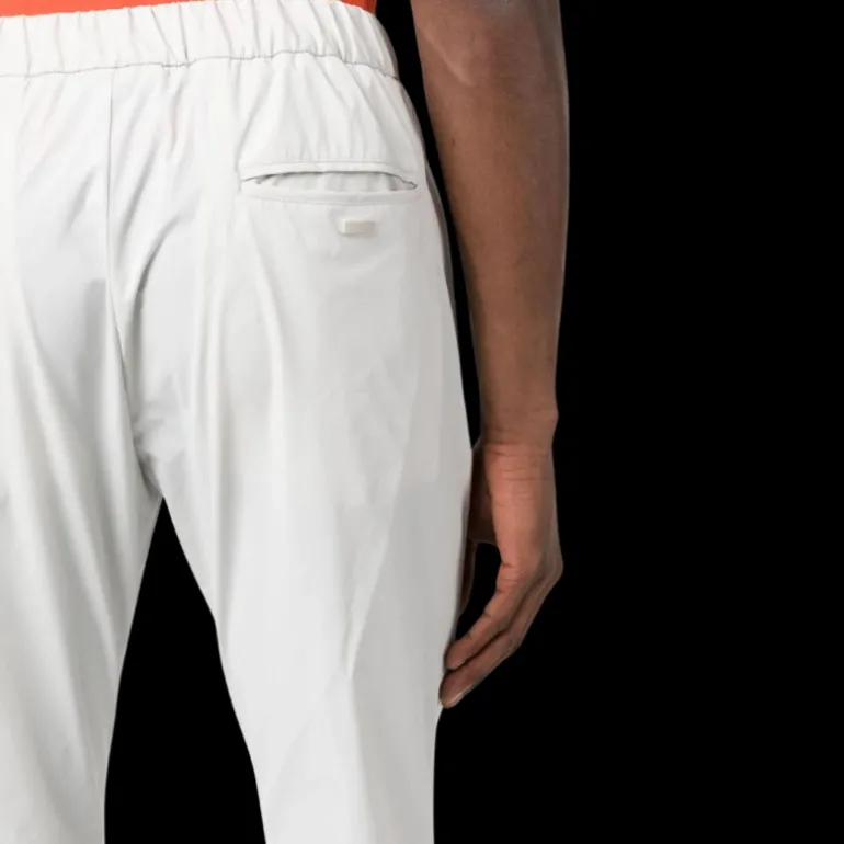 pantalon court HERNO nylon gris lien de resserrage