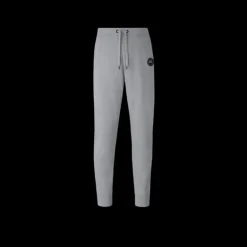 Pantalon de survêtement CANADA GOOSE Huron coton gris chiné jogging Black label
