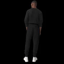 Pantalon de survêtement CANADA GOOSE Huron coton noir jogging Black label