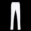 Pantalon DOLCE & GABBANA costume coton blanc 4 poches logo DG argent