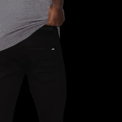 Pantalon jean AMIRI thrasher cuir noir