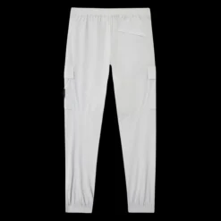 Pantalon STONE ISLAND coton gris taille bas élastique