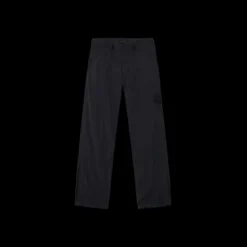 Pantalon STONE ISLAND Ghost fluide nylon noir badge noir