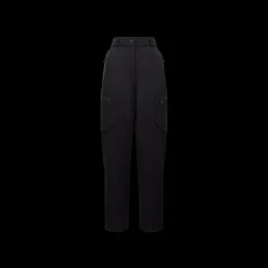 Pantalon survêtement MONCLER maille Shell noir logo Grenoble