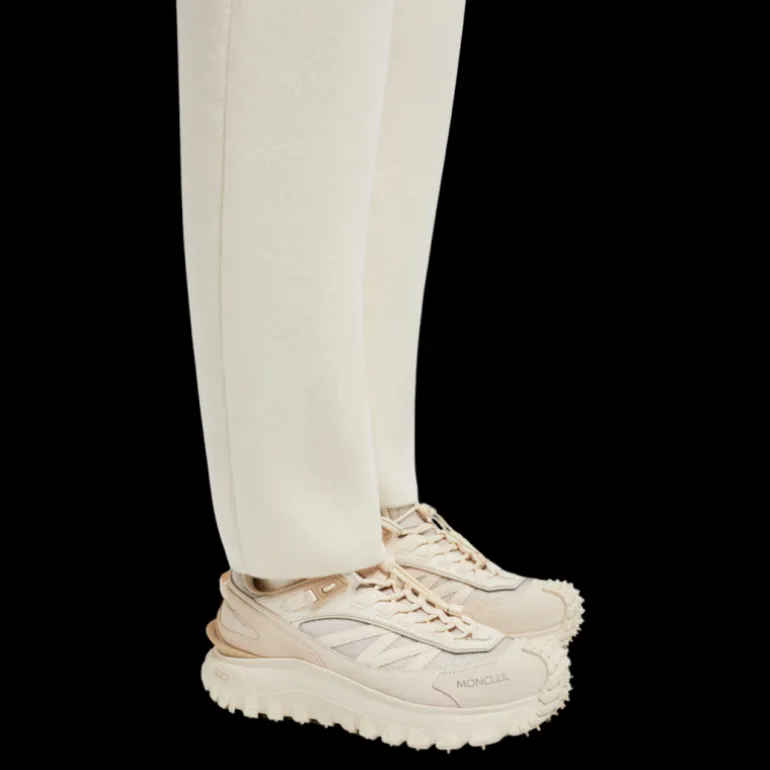 Pantalon survêtement MONCLER laine cachemire écru