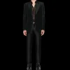 Pantalon TOM FORD Dyllan mélange laine mohair soie noir
