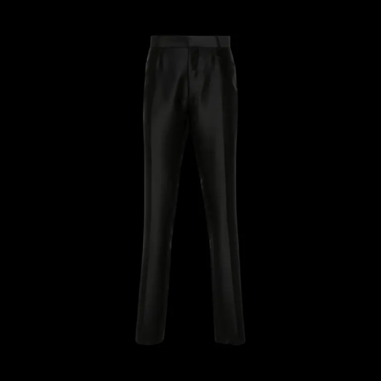 Pantalon TOM FORD Dyllan mélange laine mohair soie noir