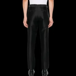 Pantalon TOM FORD Dyllan mélange laine mohair soie noir