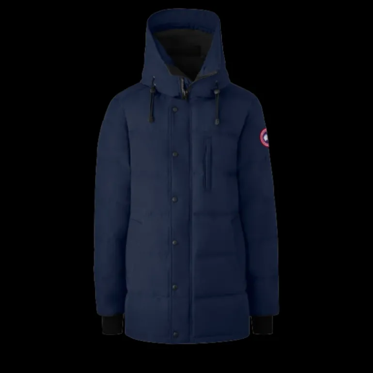 Parka CANADA GOOSE Carson capuche revers bleu marine