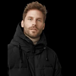 Parka CANADA GOOSE Carson capuche revers noir