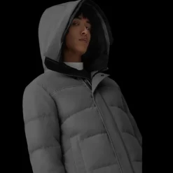 Parka CANADA GOOSE MacMillan 3/4 Capuche Gris