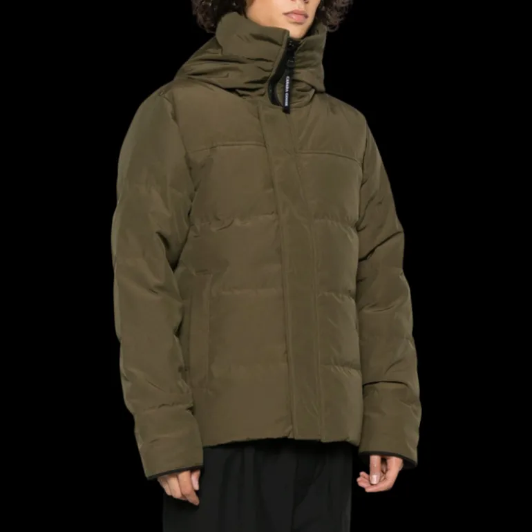 Parka CANADA GOOSE MacMillan 3/4 Capuche Kaki Black Label Heritage