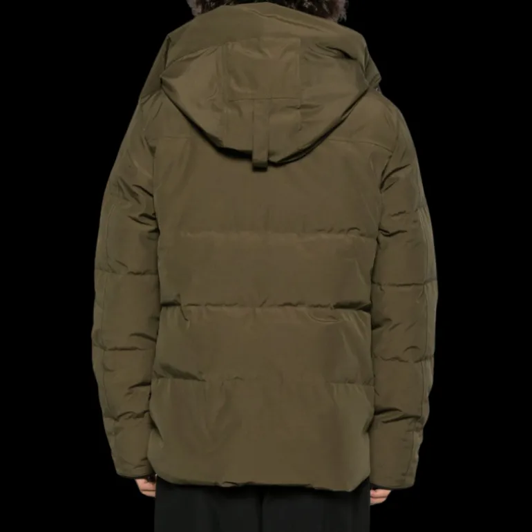 Parka CANADA GOOSE MacMillan 3/4 Capuche Kaki Black Label Heritage