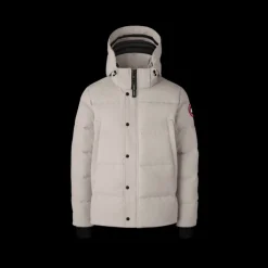 Parka CANADA GOOSE Wyndham capuche amovible nylon matelassé mastic