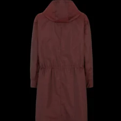 Parka réversible à capuche Pied de poule FF Noir Rouge