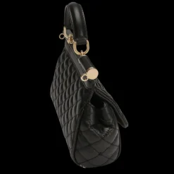 Petit sac à main DOLCE & GABBANA Sicily cuir agneau matelassé noir bandoulière