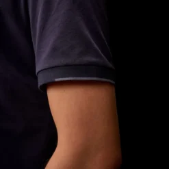 Polo CP COMPANY piqué de coton bleu marine Metropolis Séries