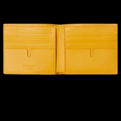 Portefeuille BURBERRY volets carreaux check jaune