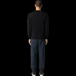 Pull CANADA GOOSE Dartmouth col rond coton noir