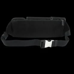 Sac banane à design multipoches nylon noir