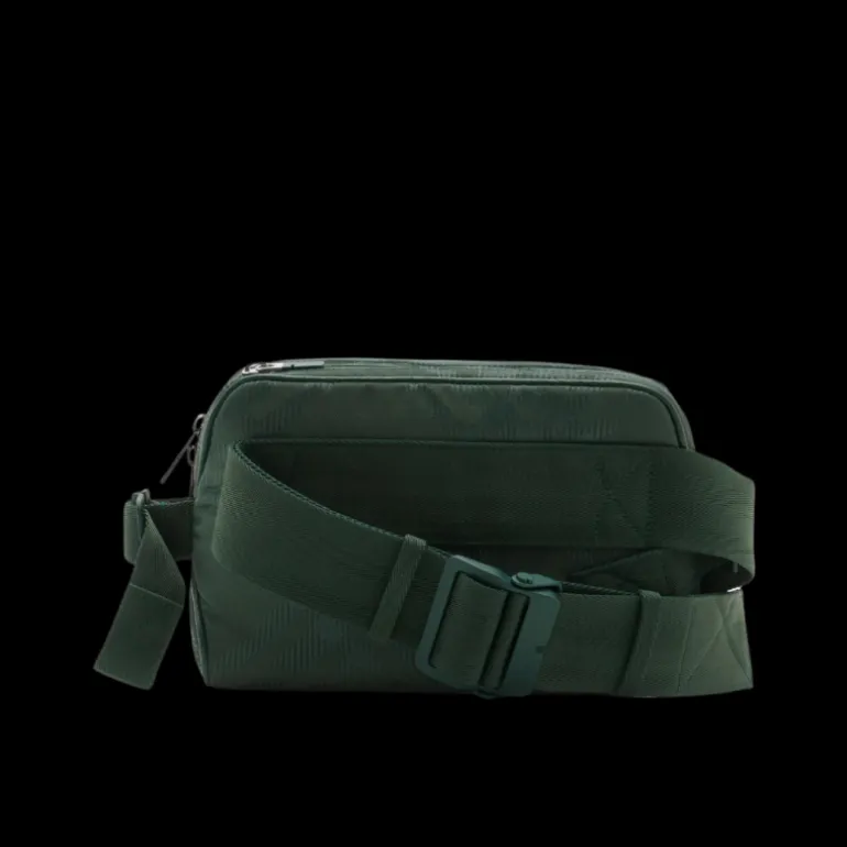 Sac Banane BURBERRY nylon check carreaux vert jacquard