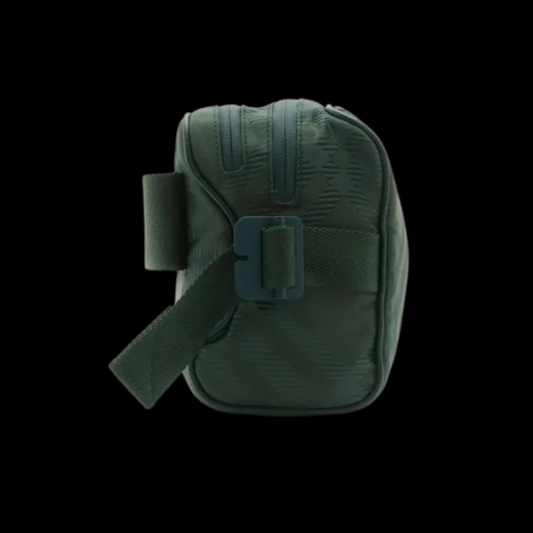 Sac Banane BURBERRY nylon check carreaux vert jacquard