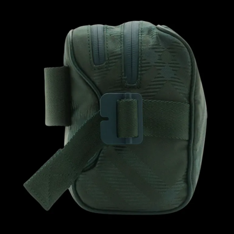 sac bandoulière BURBERRY carreaux jacquard nylon kaki