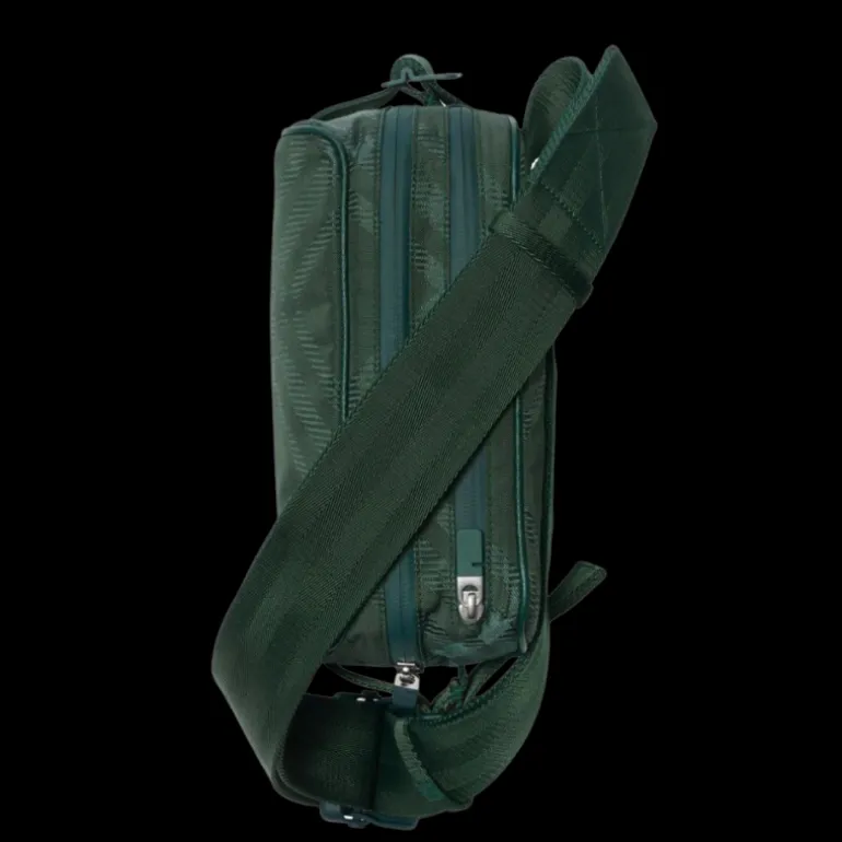 sac bandoulière BURBERRY carreaux jacquard nylon kaki