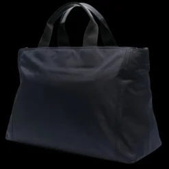 Sac Cabas DOLCE & GABBANA fourre-tout nylon bleu marine logo relief blanc