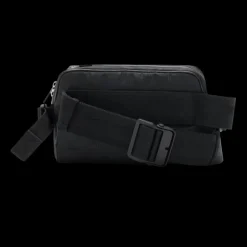 Sac ceinture BURBERRY nylon à carreaux Jacquard noir