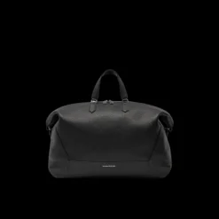 Sac De Voyage 48h ALEXANDER MCQUEEN The Edge cuir graine noir