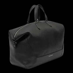 Sac De Voyage 48h ALEXANDER MCQUEEN The Edge cuir graine noir