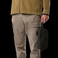 Sac pochette STONE ISLAND nylon métal Econyl ® noir sangle