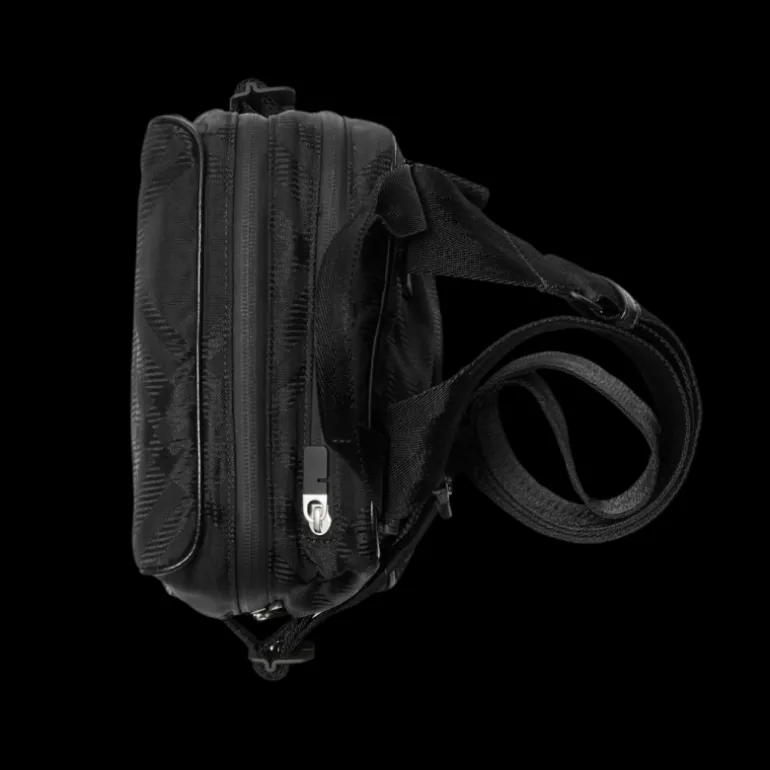 SACOCHE CUBE CHECK NOIR TTON